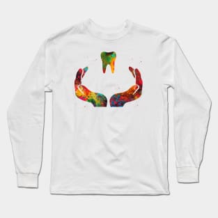 Dental Care Art Long Sleeve T-Shirt